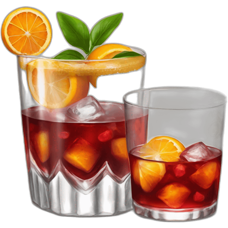 Negroni o’clock emoji