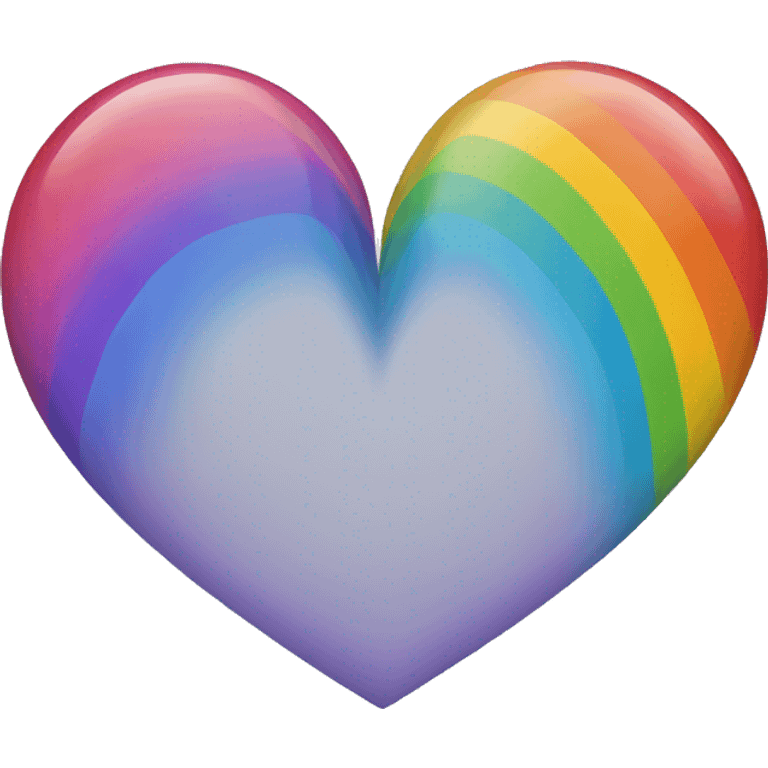 rainbow heart emoji