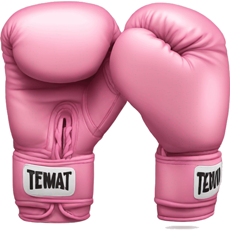 light pink boxing gloves  emoji