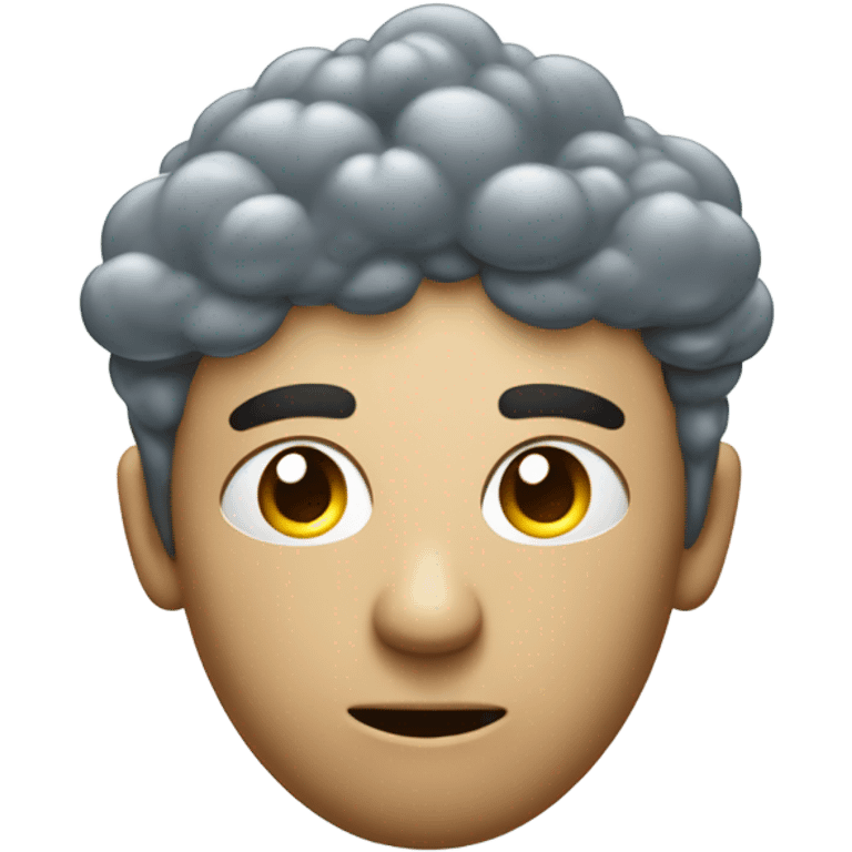 Storm inside your head emoji