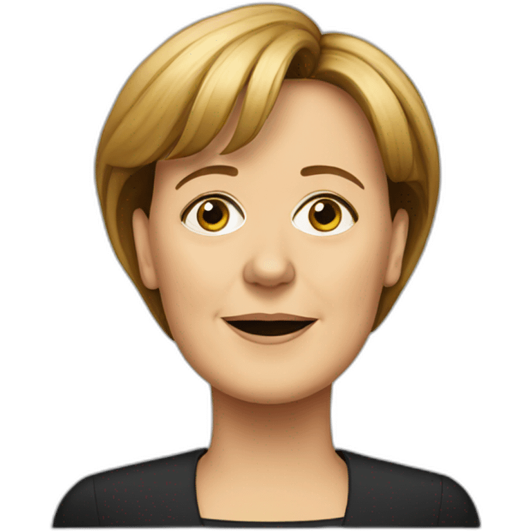 angela merkel emoji