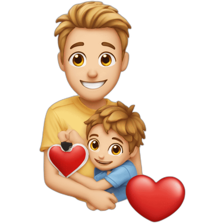 Ich liebe dich Schatzilein in Herz emoji