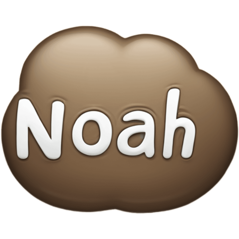 text message that says “noah is the AWESOMEST!” emoji