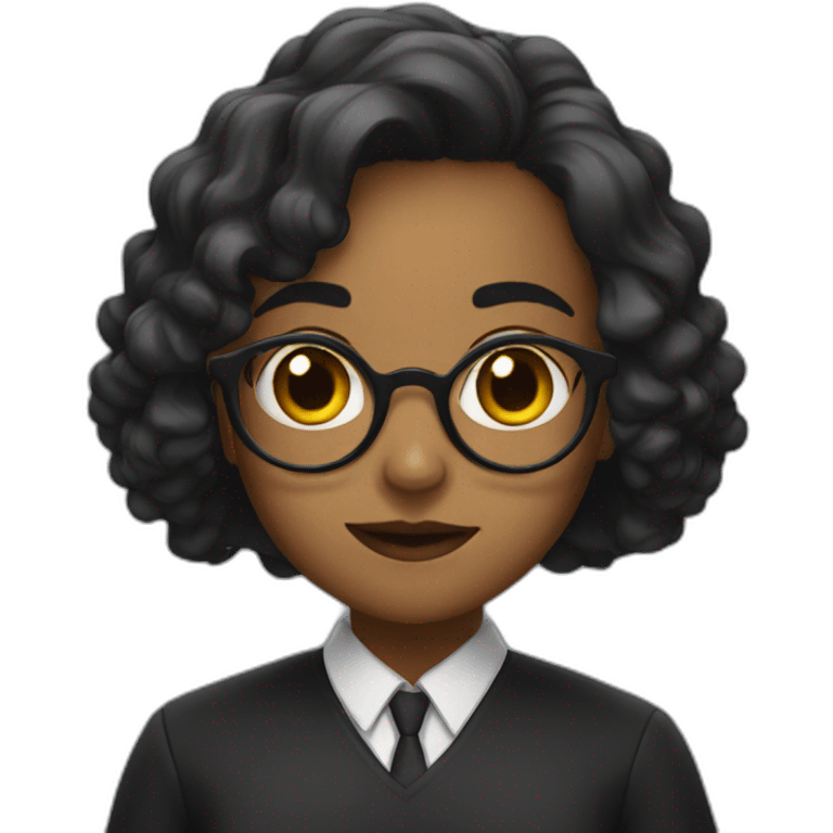 dark academia girl emoji