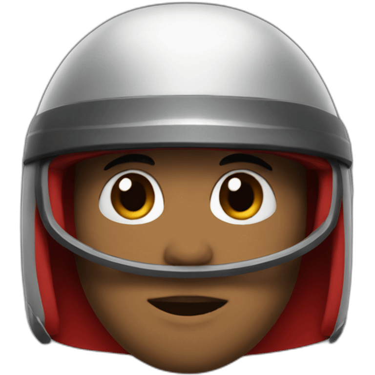 Among Us Red character with visor emoji