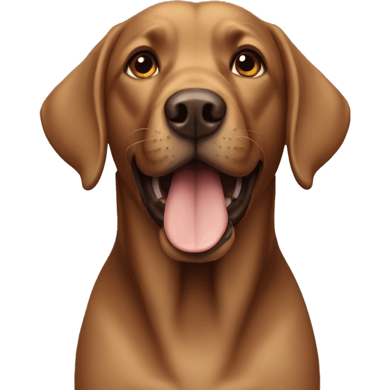 Brown Labrador  emoji