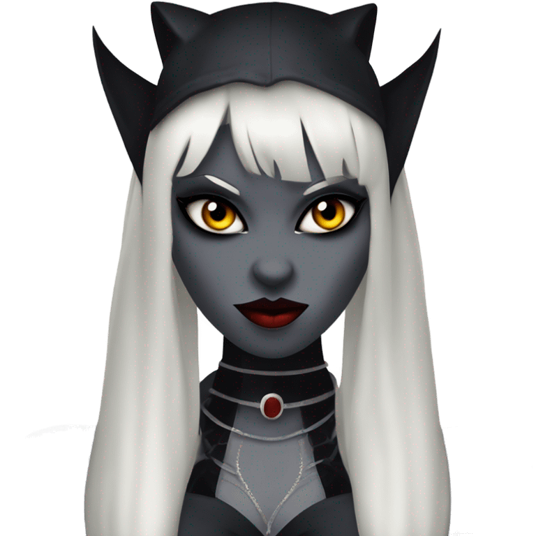 gothic vampire catwomen emoji