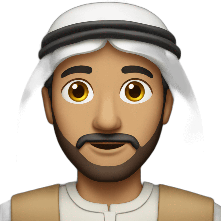 Arab man emoji