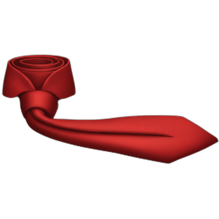 red tie emoji