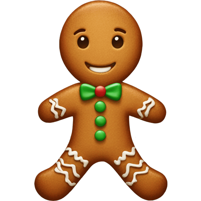 Ginger bread man emoji