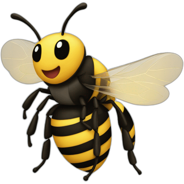 a kirby bee emoji