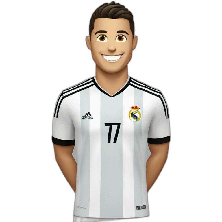 happy cristiano ronaldo emoji