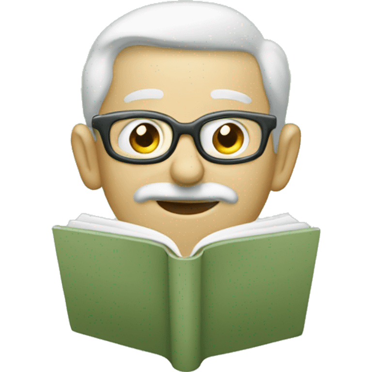 reading sage green kindle  emoji