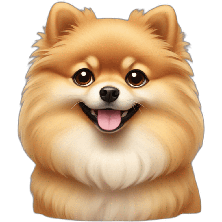 cute pomeranian emoji