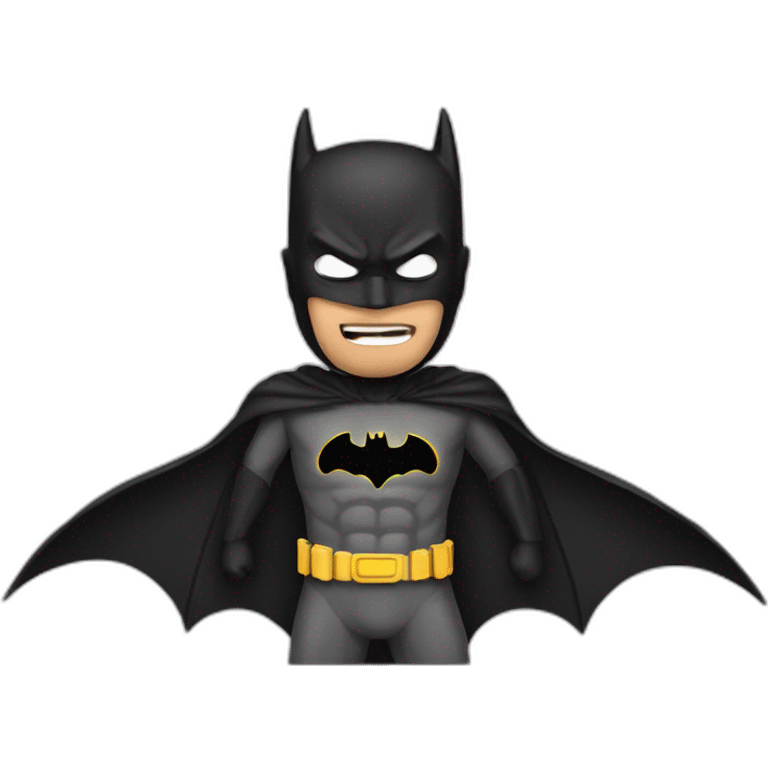 Bat man emoji