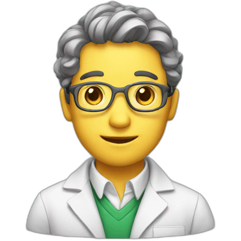 Science smart emoji