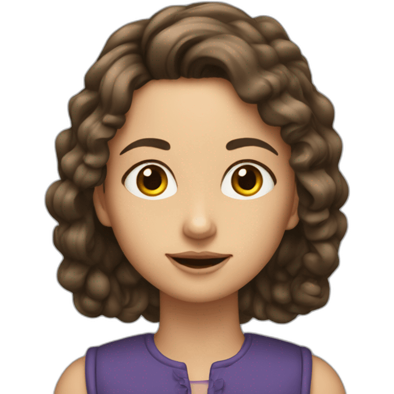 Hanna-Biletska-brunnette emoji