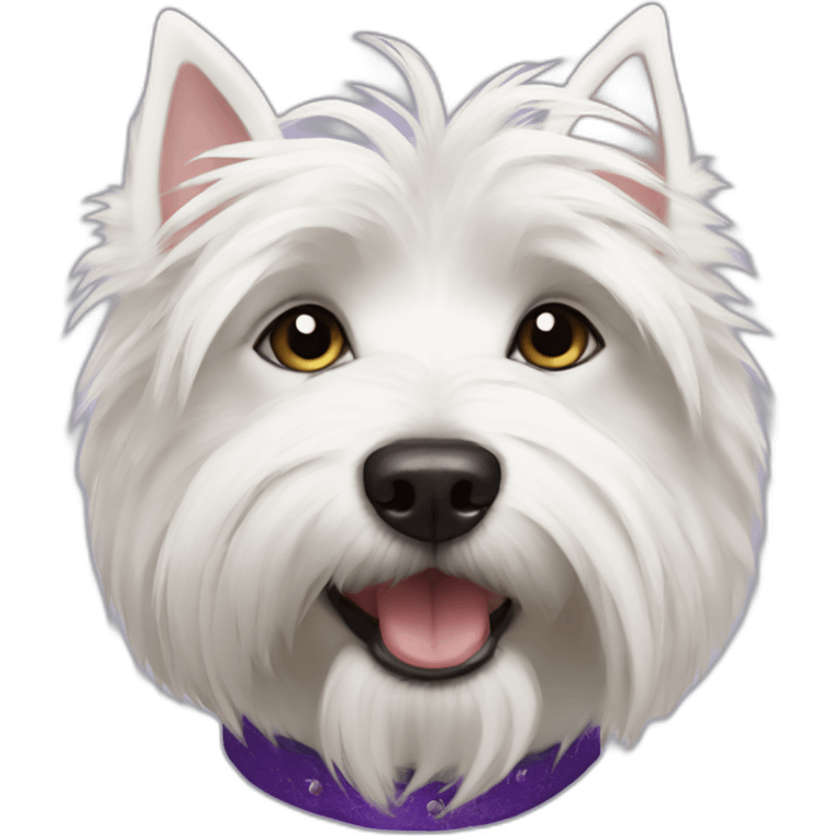 Prince the westie emoji