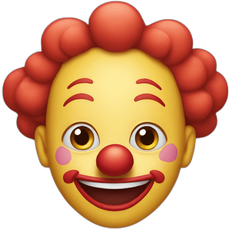 clown face emoji