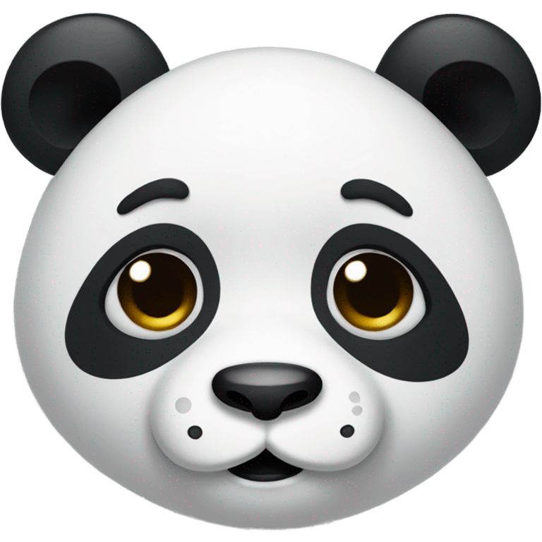 panda crying with pride emoji