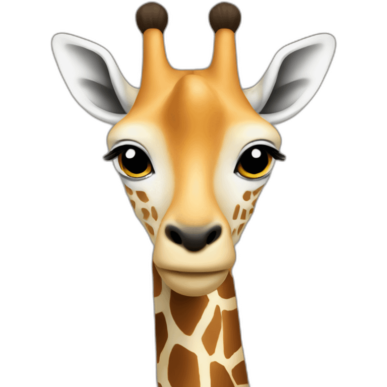 girafe sign language peace emoji