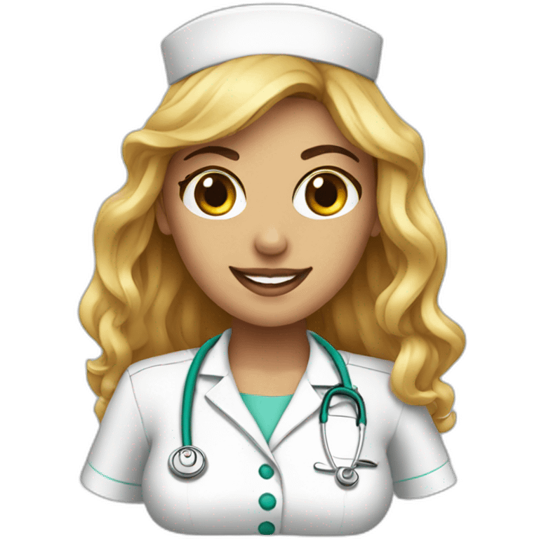 Sexy nurse emoji