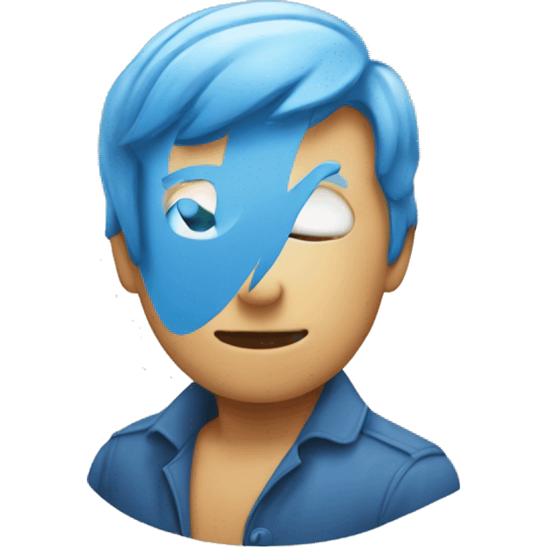 emoji of twitter blue tick icon emoji