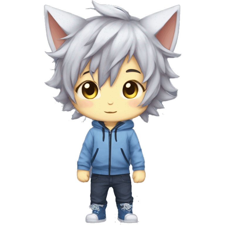 Catboy-Chibi-Sona-Fakémon full body emoji