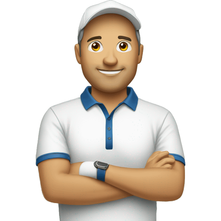 golf coach emoji