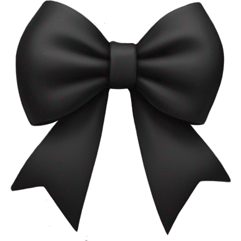 black bow emoji