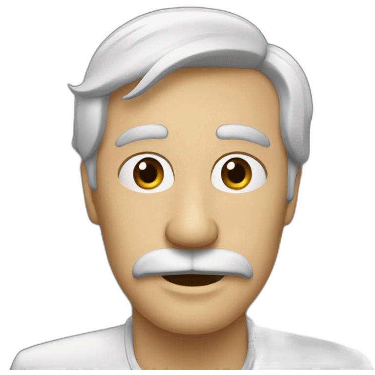 Monsieur-coupd de pied emoji