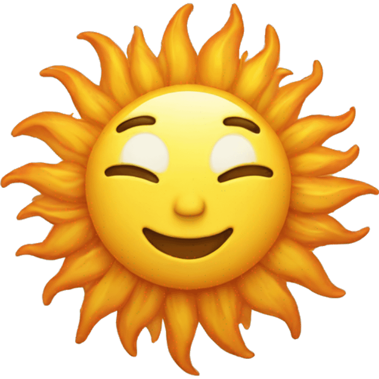 the sun  emoji