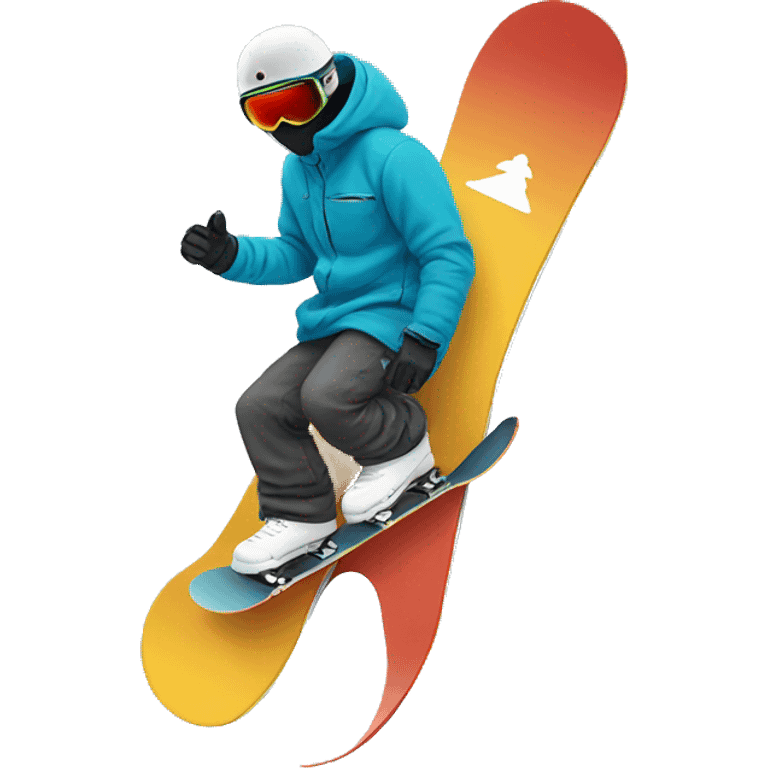 Snowboard emoji