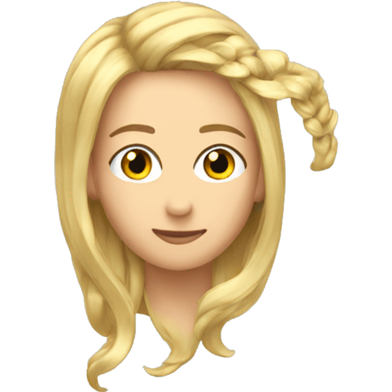 Hair clip emoji