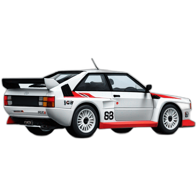 Audi quattro groupe b emoji