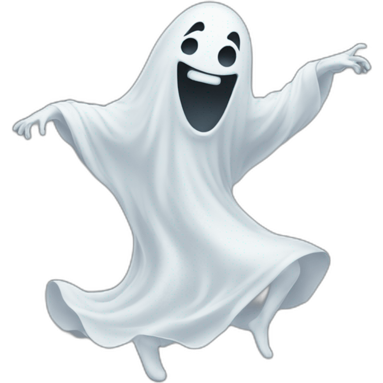 Dancing ghost emoji