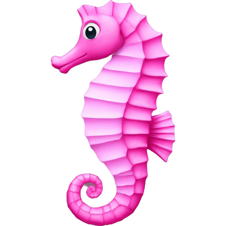 Pink Seahorse emoji