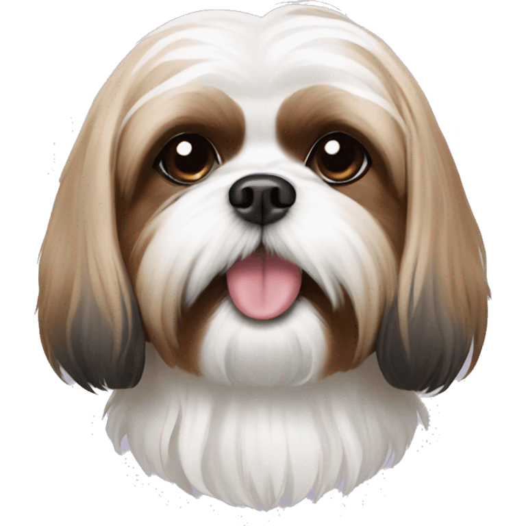 Dog shih tzu emoji