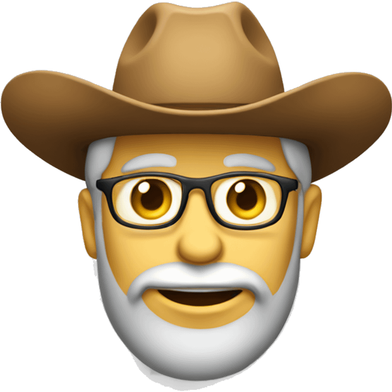 Singe avec chapeau de cowboy emoji