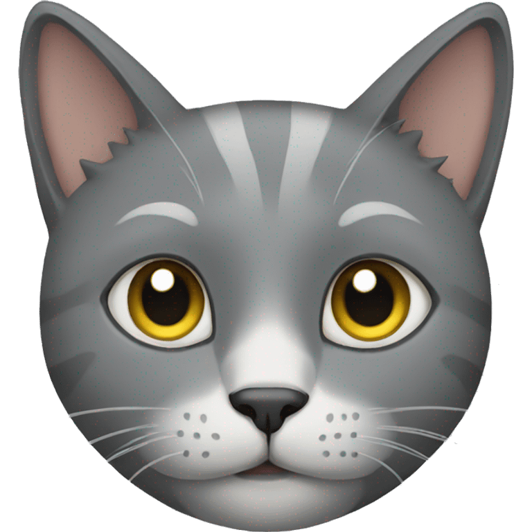 Grey Cat emoji