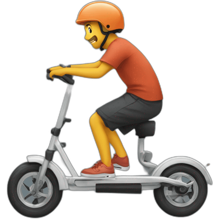 Trotinette freestyle emoji