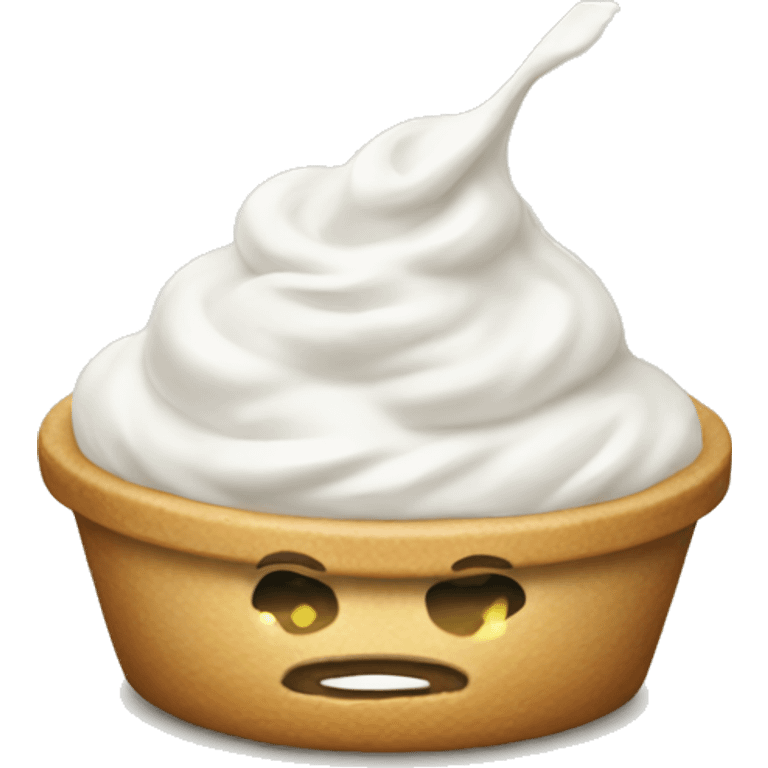 Sour cream  emoji