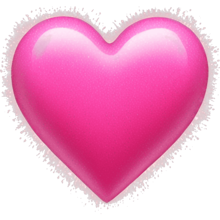 Pink heart with sparkles emoji