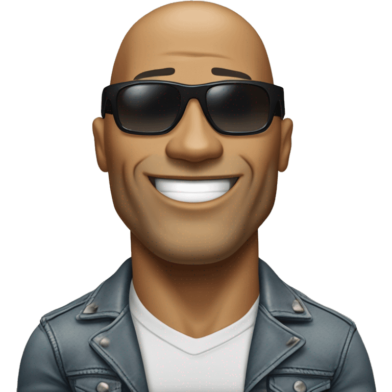 A fun, illustrated rock with a pair of cool sunglasses and a big grin, giving it a "Dwayne Johnson" persona.
"R.C.T." or "The Rock" Text Overlay
Adding "R.C.T." or a small “Rock” label to reinforce your team identity. emoji