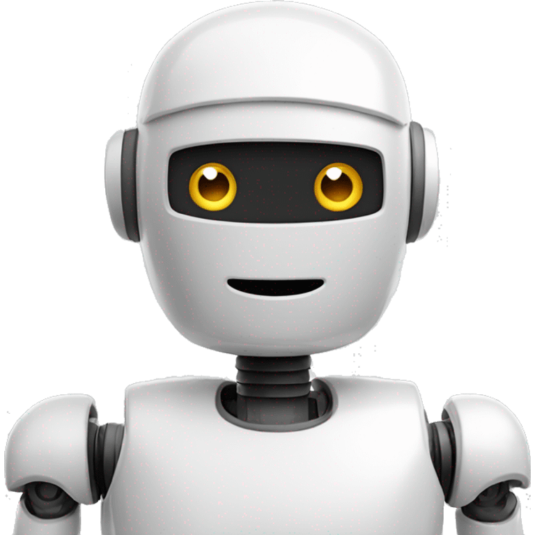 a friendly robot that says "paolo" emoji