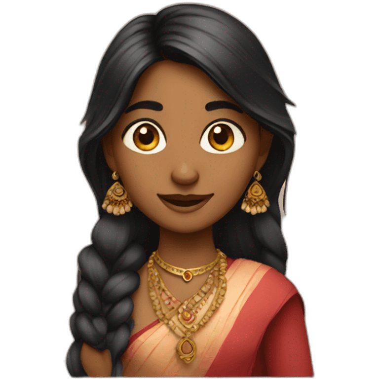 indian girl emoji