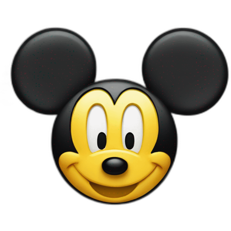 mickey se tape la tête contre un mur emoji