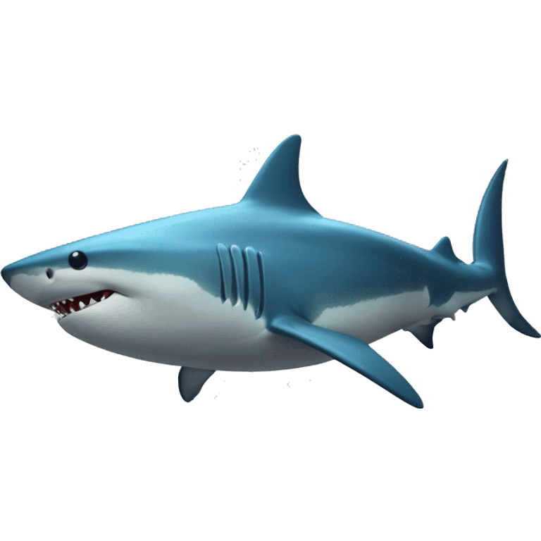 Requin qui fait un bisous emoji