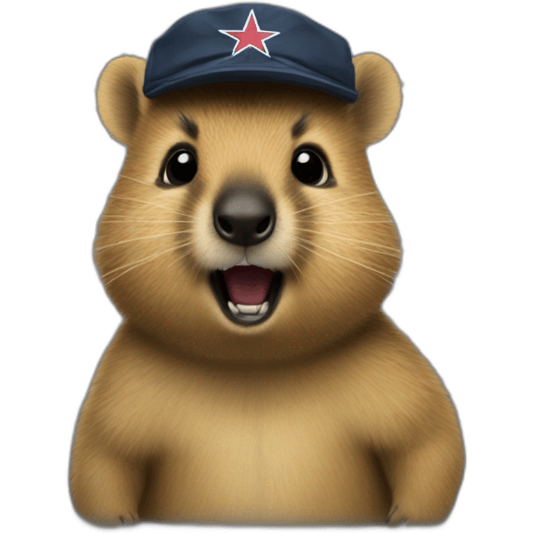 quokka in confederate emoji