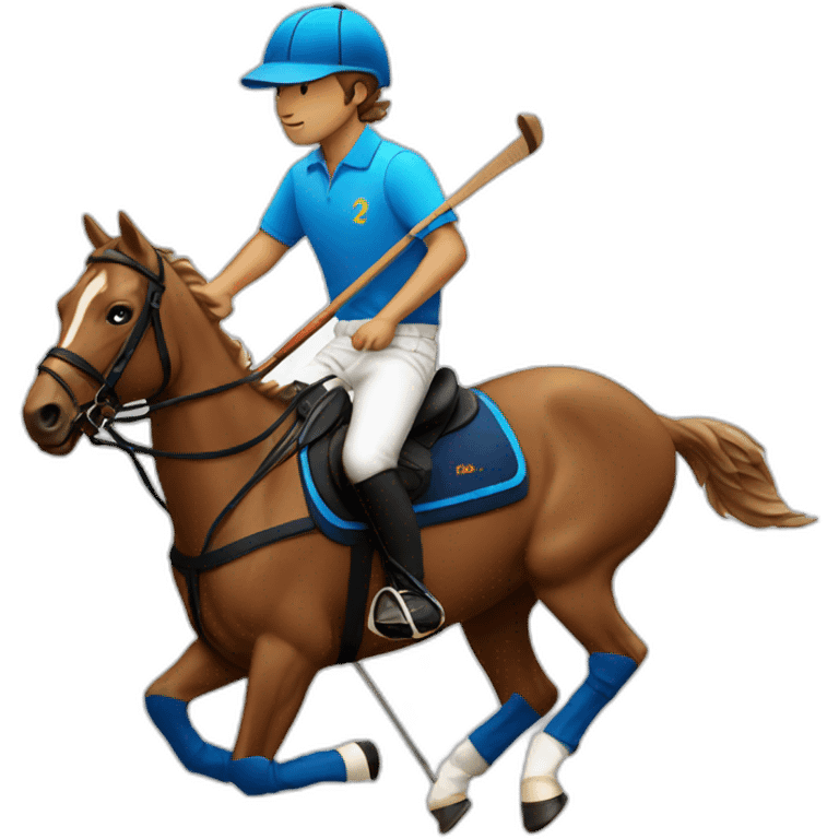 polo player emoji